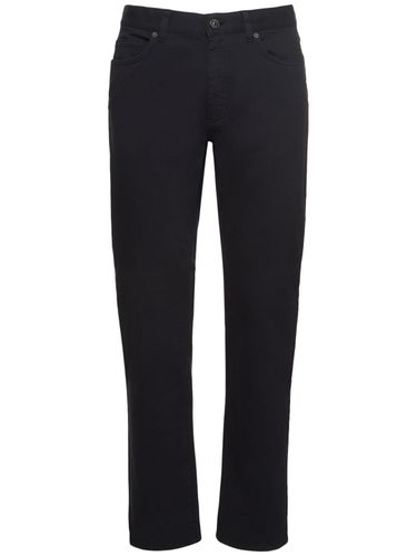 Pantalon En Gabardine Stretch - ZEGNA - Modalova