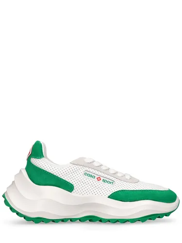 Sneakers Basses En Cuir Atlantis - CASABLANCA - Modalova