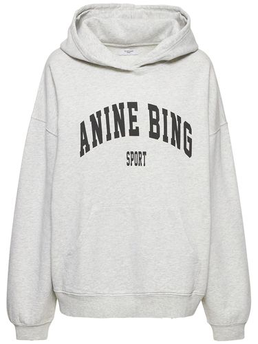 Sweat-shirt En Jersey À Logo Harvey - ANINE BING - Modalova