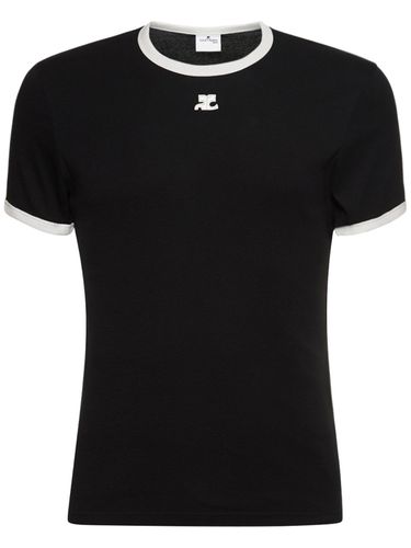 T-shirt En Jersey Bumpy - COURREGES - Modalova