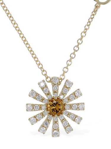 Collier En Diamants Et Citrine Margherita - DAMIANI - Modalova