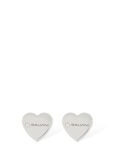 Boucles D'oreilles En Diamants Et Or 9 K I Segni - SALVINI - Modalova