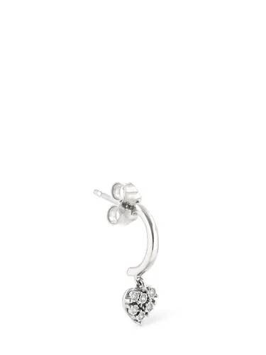 Mono Boucle D'oreille Diamants Et Or 18 K Rugiada - BLISS - Modalova