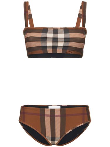 Bikini À Carreaux - BURBERRY - Modalova