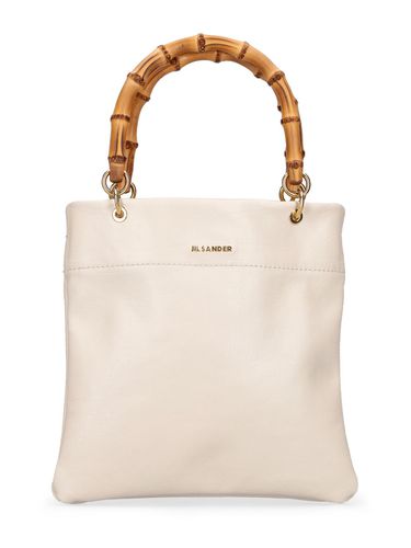 Petit Sac Cabas En Cuir Lisse - JIL SANDER - Modalova