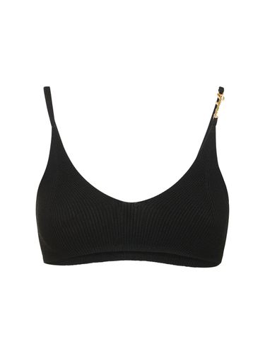 Crop Top À Logo Le Bandeau Pralu - JACQUEMUS - Modalova