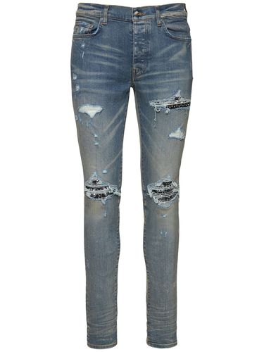 Jean Fuselé En Denim Mx15 Bandana 1 Cm - AMIRI - Modalova