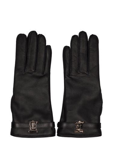 Gants En Cuir Victoria - BURBERRY - Modalova