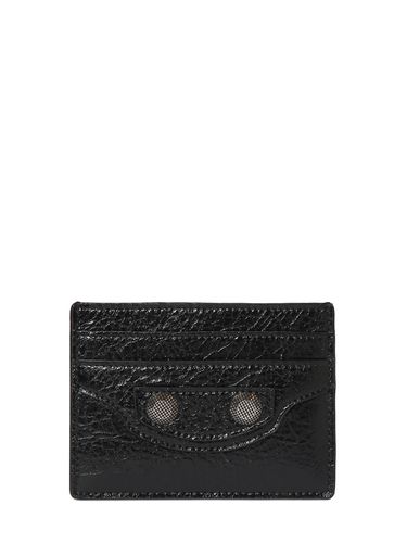 Porte-cartes En Cuir Cagole - BALENCIAGA - Modalova