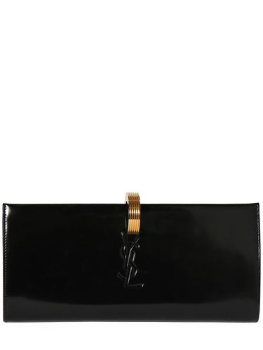 Pochette En Cuir Brossé Daria Minaudiere - SAINT LAURENT - Modalova