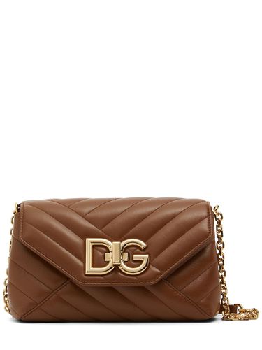 Sac Porté Épaule Moyen En Cuir Matelassé - DOLCE & GABBANA - Modalova