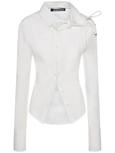 Chemise En Coton La Chemise Ruban - JACQUEMUS - Modalova