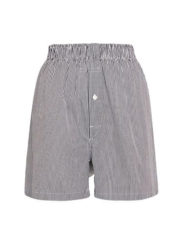 Short En Jersey De Coton Mélangé À Rayures - MAISON MARGIELA - Modalova