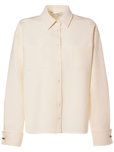 Veste Chemise En Crêpe De Laine Tirolo - MAX MARA - Modalova