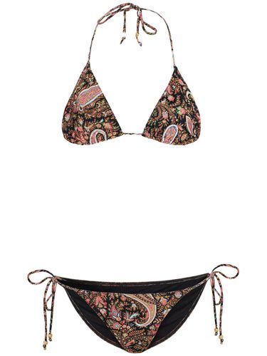 Bikini Triangle En Lycra Imprimé - ETRO - Modalova