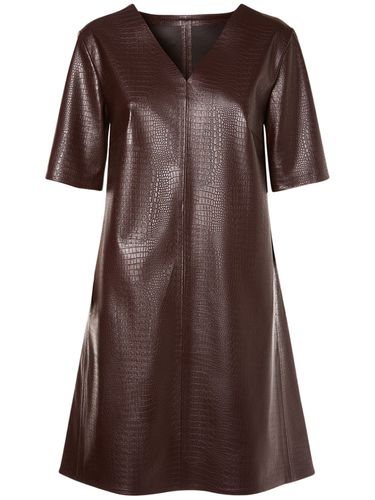 Robe Courte En Matière Synthétique Embossée Eliot - MAX MARA - Modalova