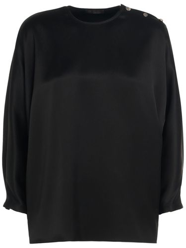 Chemise En Satin De Soie Valery - LORO PIANA - Modalova