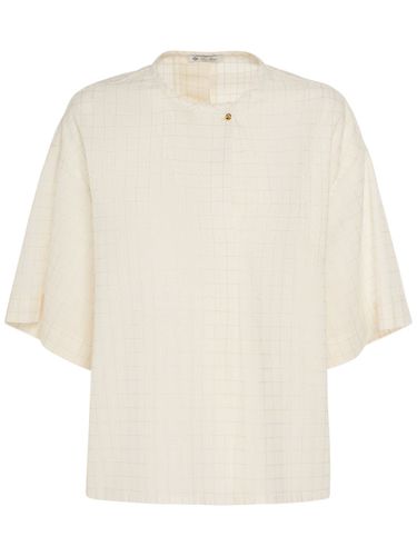 Chemise En Lurex De Coton Mélangé Adriana - LORO PIANA - Modalova