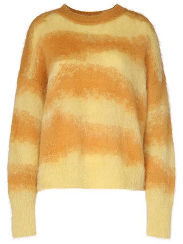 Pull En Maille De Mohair Mélangé À Rayures Sawyer - MARANT ETOILE - Modalova