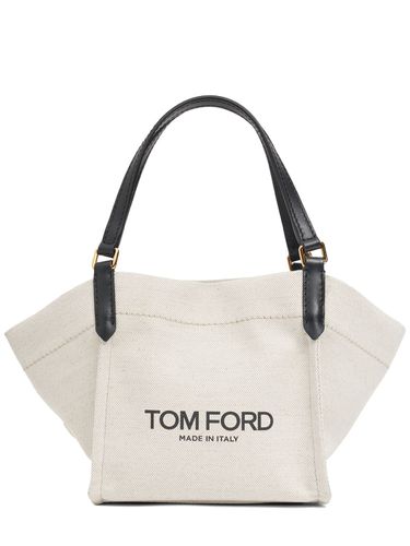 Petit Sac Cabas En Toile Amalfi - TOM FORD - Modalova