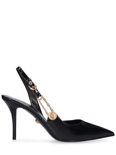 Escarpins En Cuir 95 Mm - VERSACE - Modalova