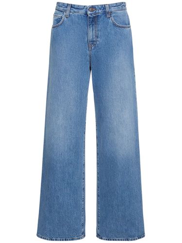 Jean Large En Denim De Coton Eglitta - THE ROW - Modalova