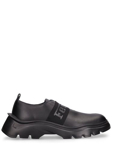 Chaussures Derby En Cuir - FERRARI - Modalova