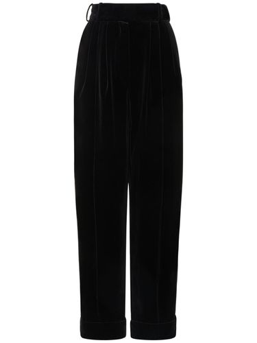 Pantalon Ample En Velours De Coton Taille Haute - ALEXANDRE VAUTHIER - Modalova