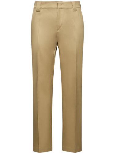 Pantalon Droit En Coton - VALENTINO - Modalova