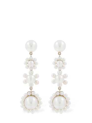 Boucles D’oreilles En Or 14 K Fleur Jeanne - SOPHIE BILLE BRAHE - Modalova