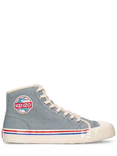 Sneakers En Coton Kenzoschool 20 Mm - KENZO PARIS - Modalova