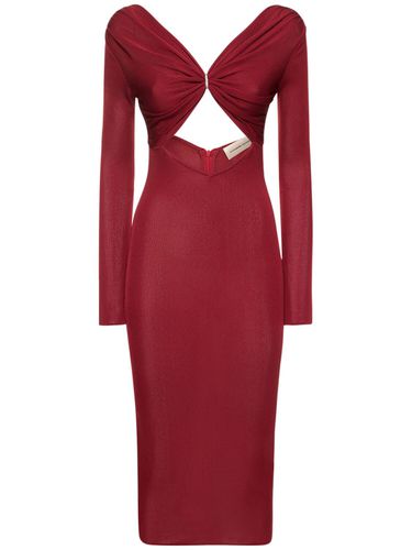 Robe Longue En Maille De Viscose - ALEXANDRE VAUTHIER - Modalova