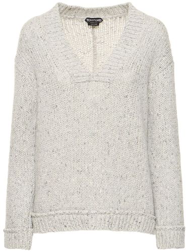 Pull-over En Maille De Cachemire - TOM FORD - Modalova