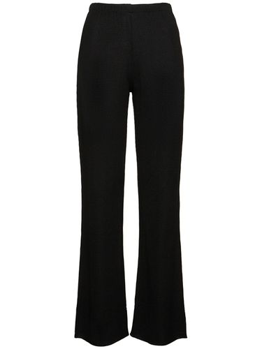 Pantalon Droit En Viscose Mélangée Billie - ANINE BING - Modalova