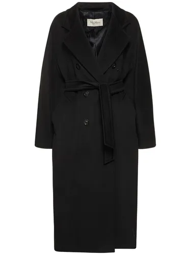 Manteau Long En Laine À Double Boutonnage Madame - MAX MARA - Modalova