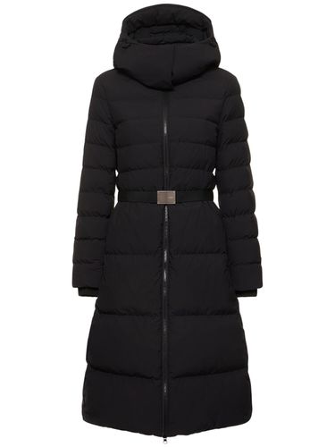 Blouson Matelassé À Capuche & Ceinture Burniston - BURBERRY - Modalova