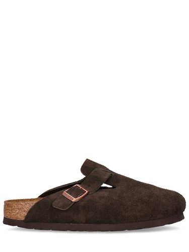 Sandales En Daim Souple Boston - BIRKENSTOCK - Modalova