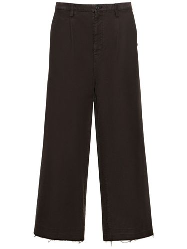 Pantalon Oversize En Coton Délavé - DOUBLET - Modalova