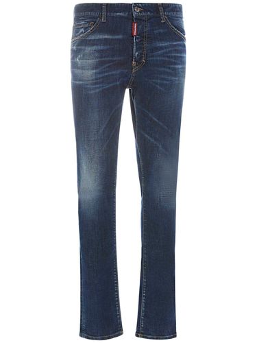 Jean Cool Guy En Denim De Coton Stretch - DSQUARED2 - Modalova