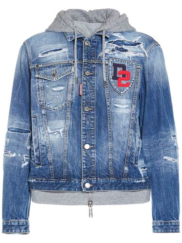 Veste Oversize En Denim - DSQUARED2 - Modalova