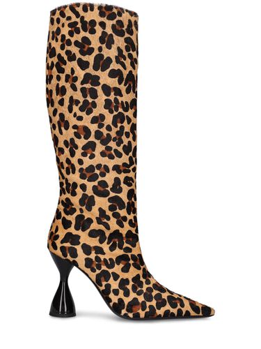 Bottes Hautes En Cuir Verner 75 Mm - SIMON MILLER - Modalova