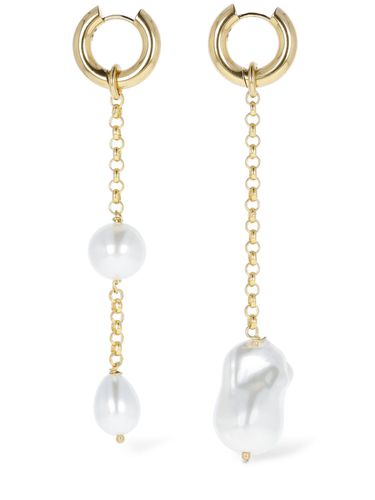 Boucles D'oreilles Dépareillées Avec - TIMELESS PEARLY - Modalova