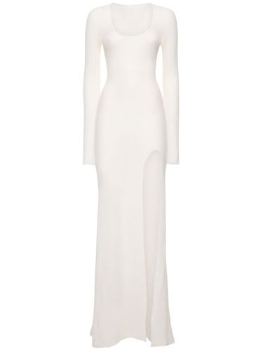 Robe Longue En Mohair Mélangé La Robe Dao - JACQUEMUS - Modalova