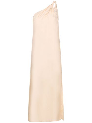 Robe Midi Asymétrique En Soie Adela - LOULOU STUDIO - Modalova