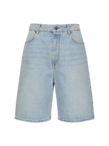 Short En Denim De Coton Isu - LOULOU STUDIO - Modalova