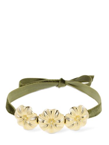 Choker En Velours Elizabeth Daisy - DESTREE - Modalova