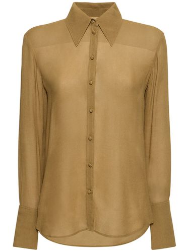 Chemise Boutonnée En Viscose - TORY BURCH - Modalova