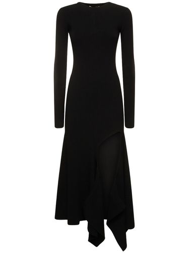 Robe Asymétrique Longue En Jersey - Y/PROJECT - Modalova