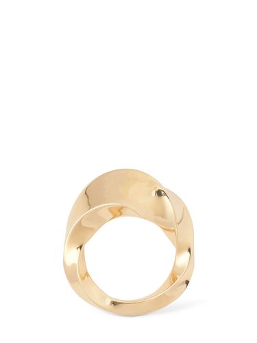 Bague En Argent Massif Essentials Twist - BOTTEGA VENETA - Modalova