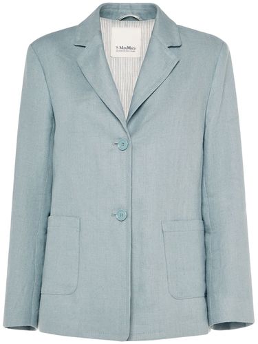 Veste En Lin Et Coton À Boutonnage Simple Socrates - 'S MAX MARA - Modalova